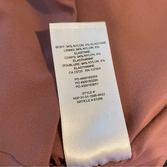 aritzia babaton contour muscle tank in rose (pink/mauve) - Picture 7 of 7